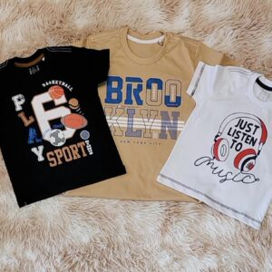 Camisas com estampas diversas